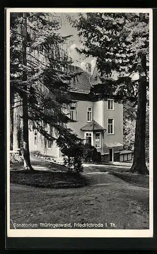 AK Friedrichroda i. Th., Sanatorium Thüringerwald