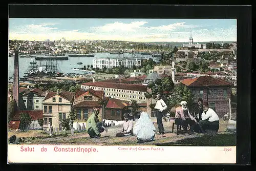 AK Constantinople, Corne d`or (Cassim Pacha)