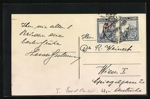 AK Stamboul, Le Vieux-Pont, direction Stamboul