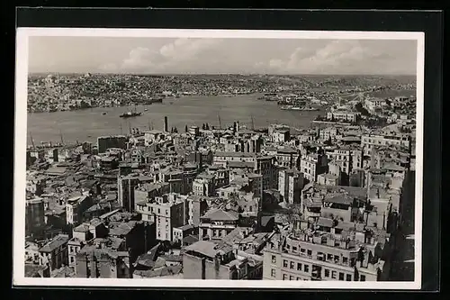 AK Istanbul, Blick auf das Goldene Horn