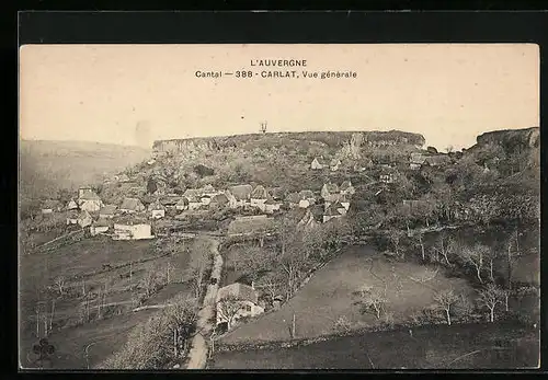 AK Carlat, L`Auvergne, Vue generale