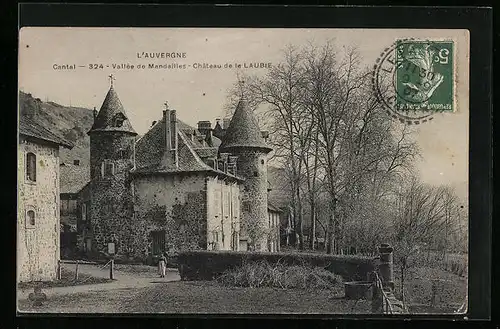 AK Laubie, Vallee de Mandailles, Chateau de le Laubie