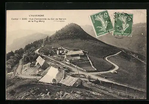 AK Nerom, Vue d`ensemble du Col de Nerom et le Puy-Mary