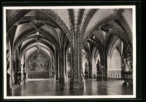 Foto-AK Deutscher Kunstverlag, Nr. 23: Meissen, Albrechtsburg, Grosser Bankettsaal