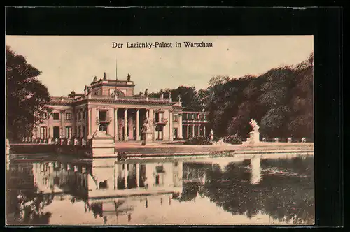 AK Warschau, Der Lazienky-Palast