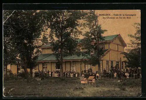 AK Morcenx, Ecole de la Compagnie des Chemins de Fer du Midi