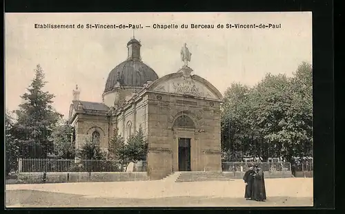 AK St-Vincent-de-Paul, Etablissement de St-Vincent-de-Paul, Chapelle du Berceau