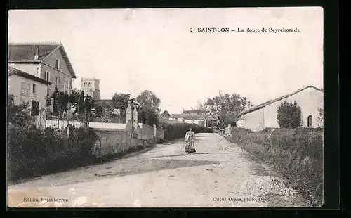 AK Saint-Lon, La Route de Peyrehorade