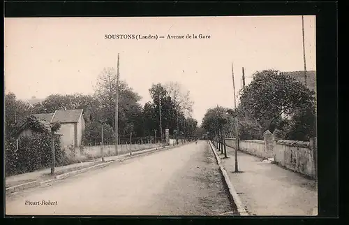 AK Soustons, Avenue de la Gare