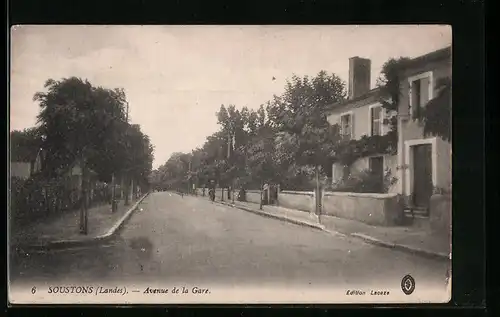 AK Soustons, Avenue de la Gare