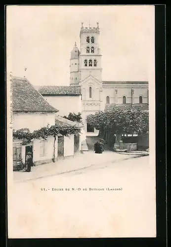 AK Buglose, Eglise de Notre-Dame-de-Buglose