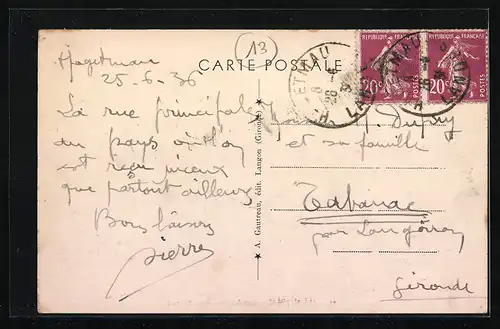 AK Hagetmau, Rue Carnot