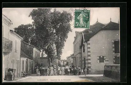 AK Gabarret, Quartier de la Fontaine