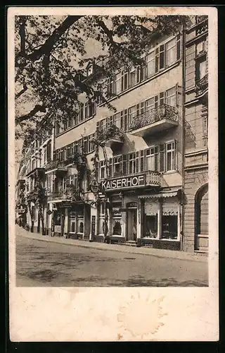 AK Bad Ems, Hotel Kaiserhof