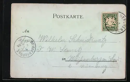 Mondschein-Lithographie München, Karlsthor, Münchner Kindl