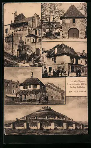 AK Le Puy de Chalup, L`Ancien Monpont, Constructions du XVIe siecle