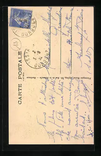 AK Issigeac, Une Vieille Maison pittoresque