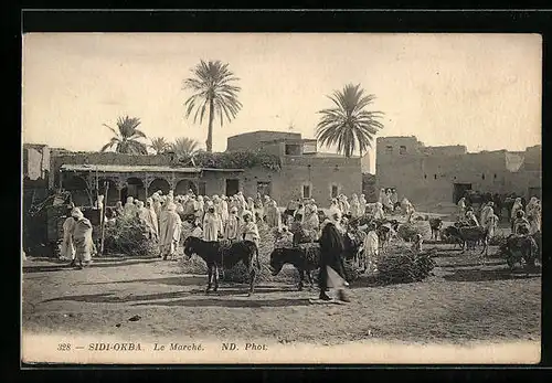 AK Sidi-Okba, Le Marché