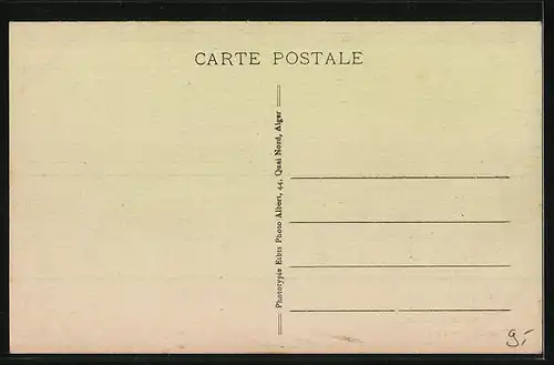 AK Souk-El-Khemis, Wasserturm, Strassenpartie