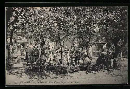 AK Nemours, Le Marché, Place Victor-Hugo