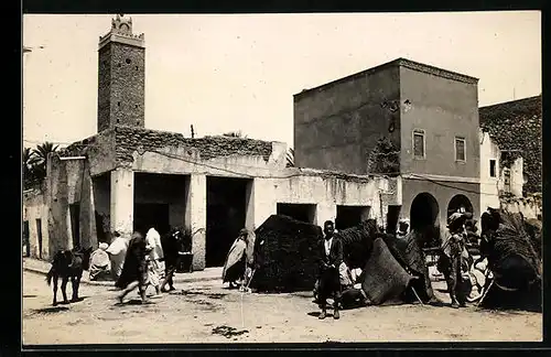 AK Biskra, Ortspartie im Zentrum