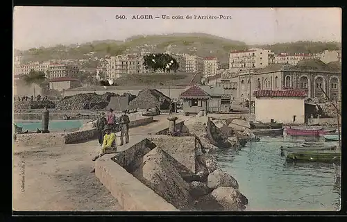 AK Alger, Un coin de l`Arrière-Port