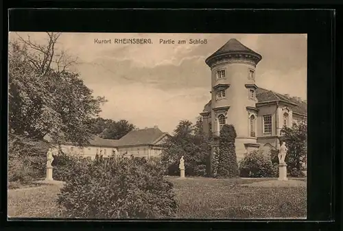 AK Rheinsberg, Partie am Schloss