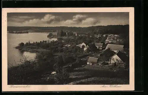 AK Binenwalde /Ruppiner Schweiz, Am Kalksee