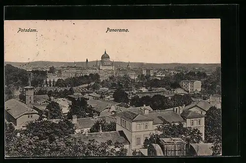 AK Potsdam, Panorama der Stadt