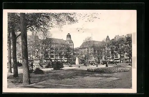 AK Berlin, Anlagen auf dem Dönhoffplatz