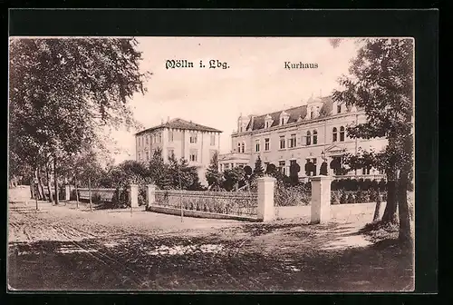 AK Mölln i. Lbg., Blick auf das Kurhaus