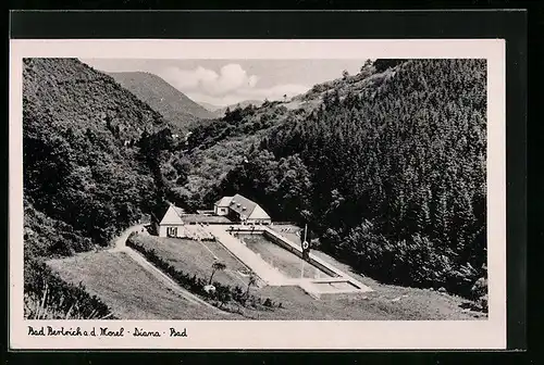 AK Bad Bertrich a. d. Mosel, Hotel Diana, Bad