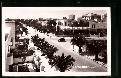 AK Casablanca, Vue du Boulevard Gouraud