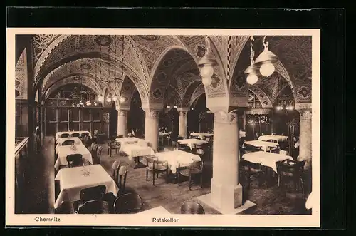 AK Chemnitz, Ratskeller von innen