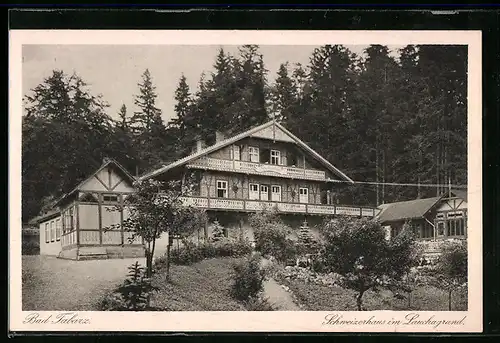 AK Bad Tabarz, Schweizerhaus im Lauchagrund