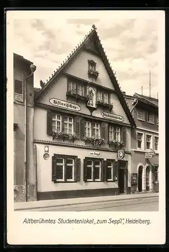 AK Heidelberg, Studentenlokal zum Sepp`l