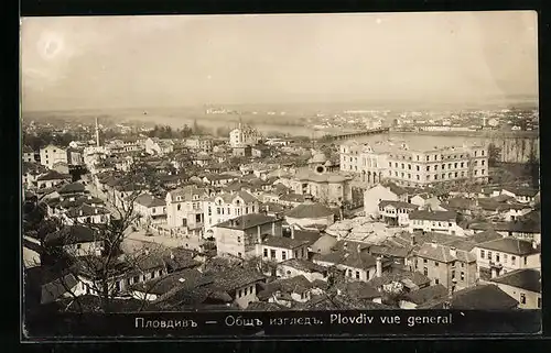 AK Plowdiw, Gesamtansicht mit Fluss