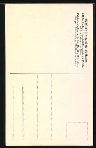 AK Zittau, Strasse Theatergässchen mit Baum