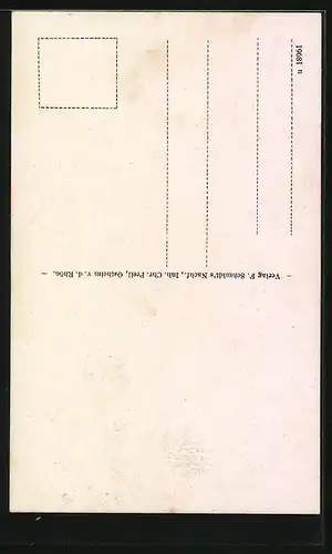 AK Ostheim v. d. Rhön, Blick zum Schulglockenturm