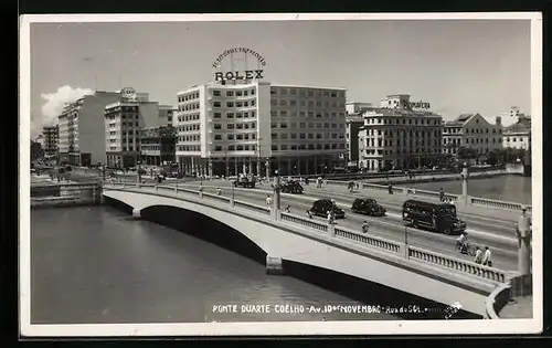 AK Recife, Ponte Duarte Coelho, Rua do Sol, Rolex Reklame