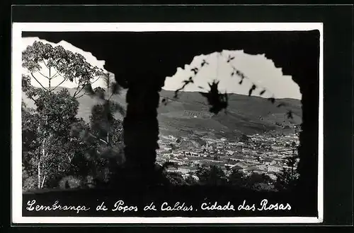 AK Pocos de Caldas, Cidade das Rosas, Panorama