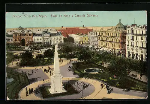 AK Buenos Aires, Plaza de Mayo y Casa de Gobierno