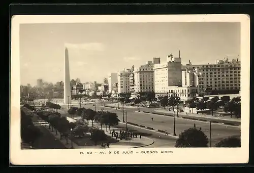 AK Buenos Aires, Av. 9. de Julio