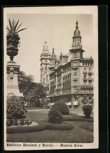 AK Buenos Aires, Edificios Heinlein y Barolo