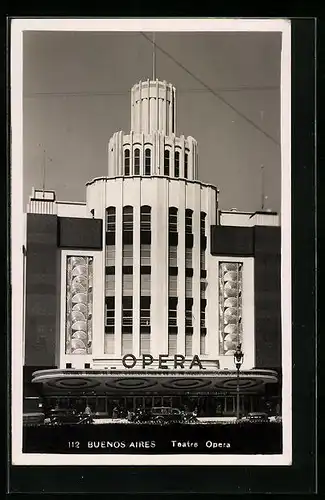 AK Buenos Aires, Teatro Opera