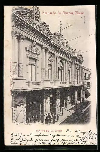 AK Buenos Aires, Teatro de la Opera