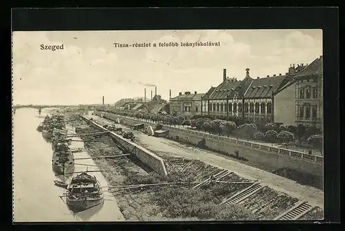 AK Szeged, Tisza-részlet a felsöbb leanyiskolaval