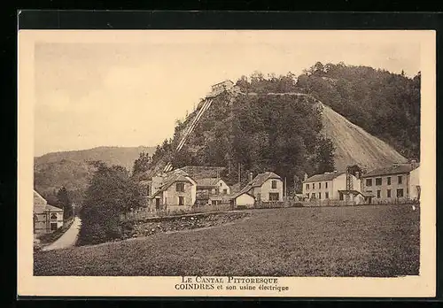 AK Coindres, Vue Générale et son usine eletrique