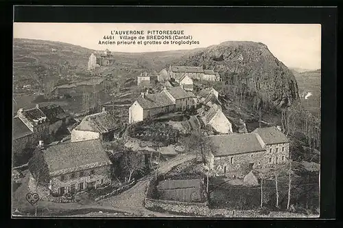 AK Bredons, Ancien prieure et grottes de troglodytes