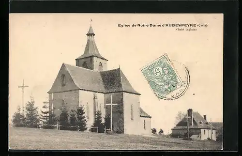 AK Aubespeyre, Eglise de Notre Dame